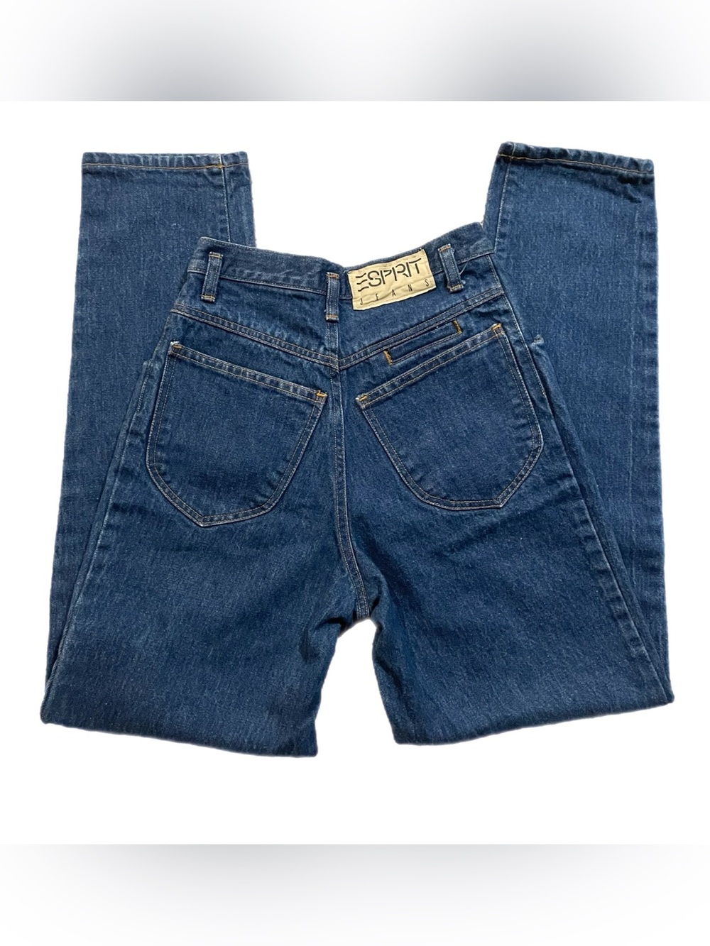 Vintage ESPRIT Jeans Women's 3/4 Tapered High Rise USA 24 Blair Waldorf Academia